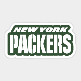 New York Packers Sticker